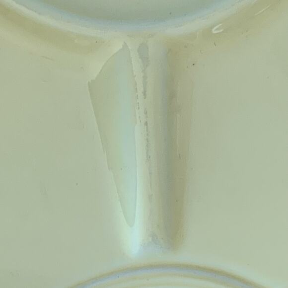 Fiestaware Yellow Hostess Tray Round Platter 12 1/4" Appetizer Serving Dip USA - Picture 3 of 5